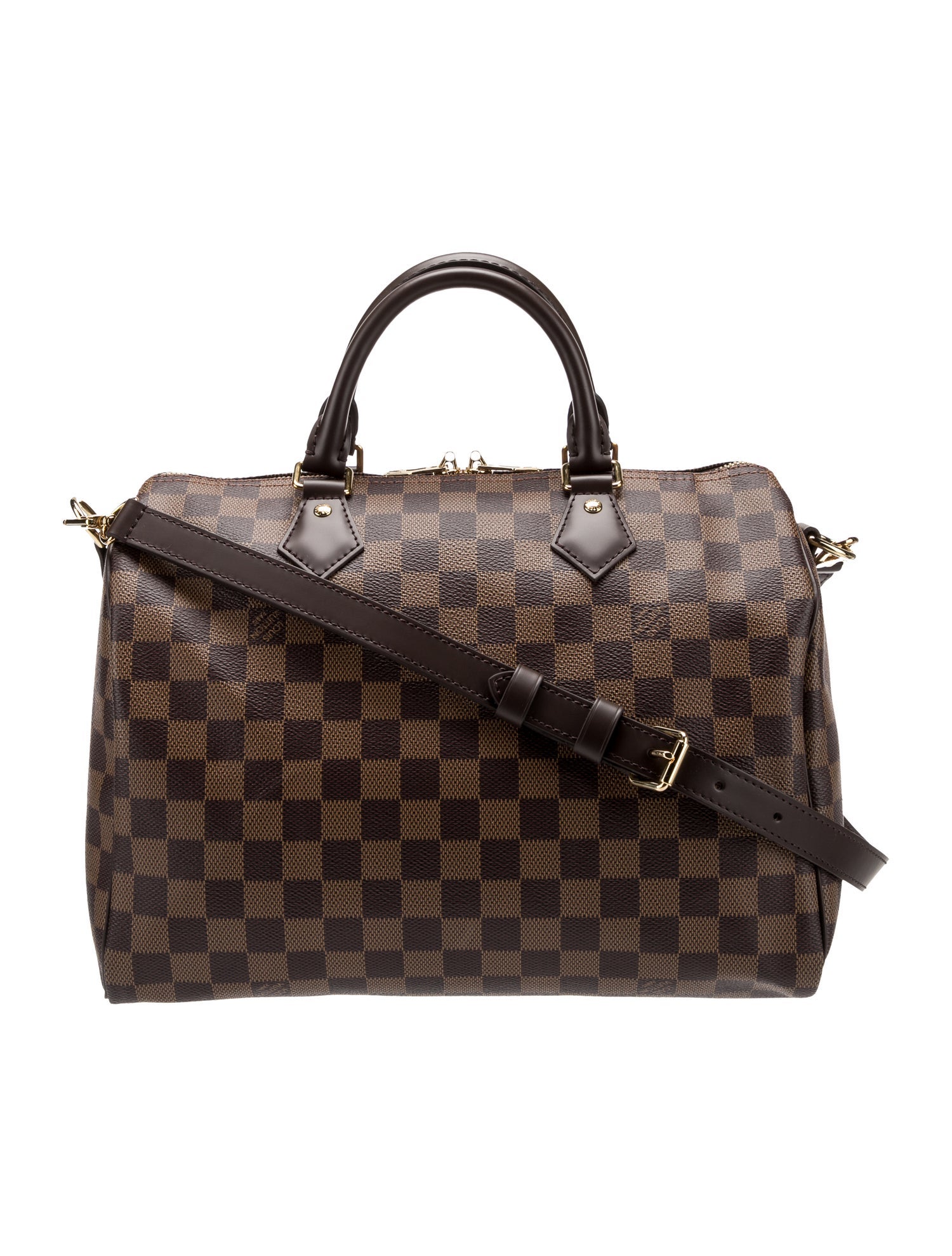 Louis Vuitton Damier Ebene Speedy Bandouliere 30